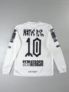 Nike F.C. Vitória Long Sleeve Jersey  White Dri-Fit (M)
