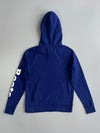 Roots Canada Beaver Logo Sleeve Print Pullover Hoodie Royal Blue (S)