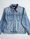 Vintage Tommy Jeans Light Wash Denim Trucker Jacket (XL)