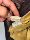 Schott Vintage Brown A-2 Bomber Jacket (XL/2XL)