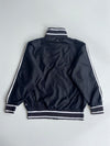 NY Yankees MLB Navy Track Jacket with White Stripe Trim (L)