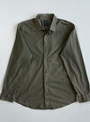 Armani Exchange A|X Slim Fit Cotton Shirt – Olive Green (M)