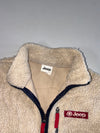 Vintage Jeep Sherpa Fleece Full-Zip Jacket (S)