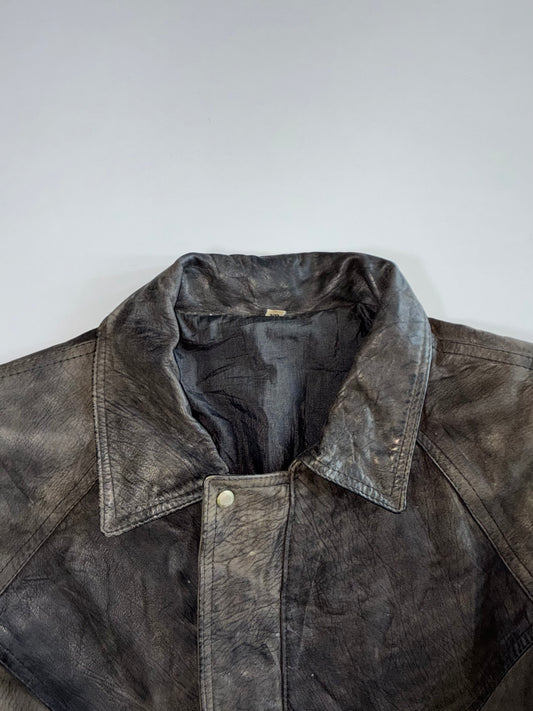 Vintage Premium Original Leather Jacket (XL)
