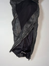 Alpinestars Genuine Leather Armored Motorcycle Racing Pants – Black Knee padded (W:38) (L:38)