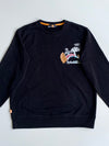 Timberland Graphic Crewneck Sweatshirt Black “Walk The Talk” (XL)