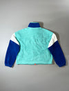 Puma | Mint Blue Colorblock Sherpa Fleece Jacket women's  | (M)
