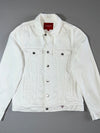 Guess Los Angeles White Denim Trucker Jacket (M)