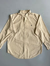 Ralph Lauren Yellow Tattersall Check Shirt (XL)