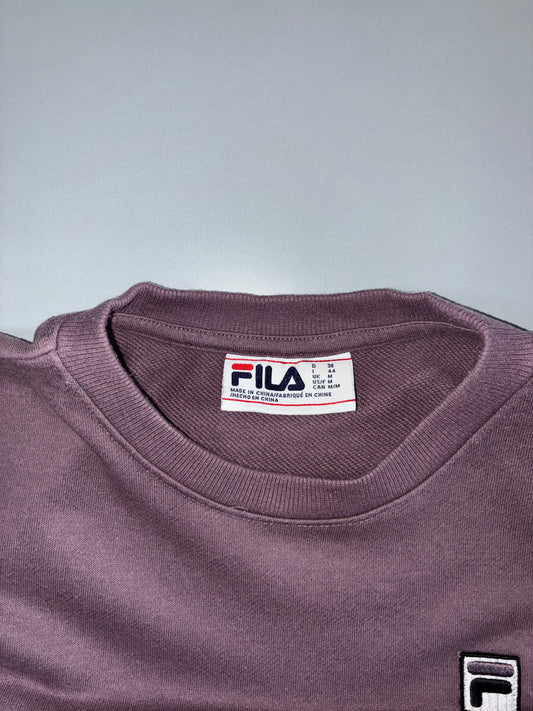 FILA Striped Hem Crewneck (M)