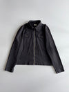 Weekday | Tiger Embroidered Black Zip  Embroidered Jacket (M)