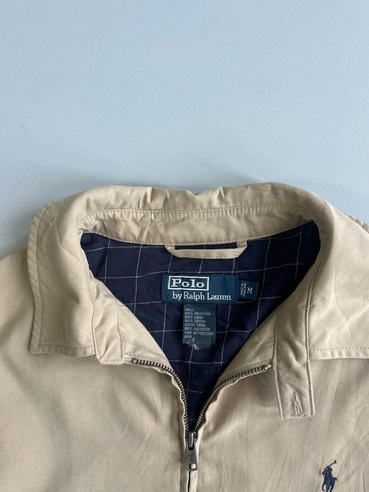 Polo Ralph Lauren Plaid-Lined Cotton Harrington Jacket (L/XL)