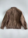 Vintage Premium Original Leather Jacket (Print Inside)(S/M)