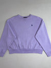 Polo Ralph Lauren Boxy Crewneck Fleece Sweatshirt – Lavender Women’s (2XL)