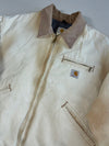 Vintage Carhartt Cream  Detroit Work Jacket (2XL)