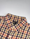 Daks Plaid Check Button-Up Shirt (XL)