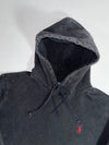 Polo Ralph Lauren | Black Red Pony Logo Pullover Hoodie (XL)