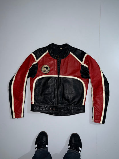 ZSuper Premium Original Leather Racing Jacket (S)