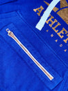Roots Athletics Canada Big Logo Pullover Hoodie Blue (M)