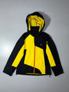 BlackYak Colorblock Hooded Jacket – Yellow/Black (S/XS)