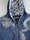 Vintage Big Train’s Premium Japanese Dragon Embroidered Hooded Jacket (XL)