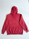 Vintage Champion Embroidered Script Hoodie – Faded Red (2XL)
