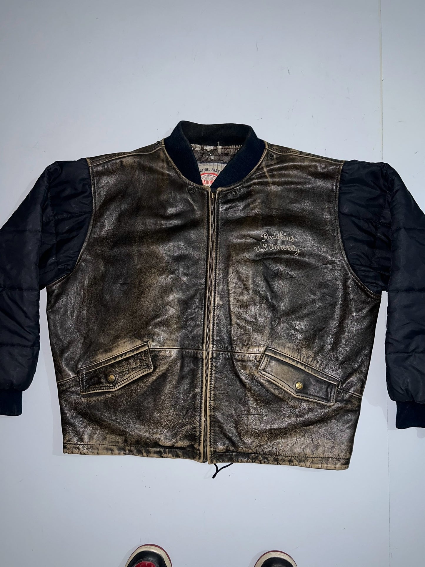 !Super Premium Original Leather + Polyester Arms (RARE) (2XL/3XL)