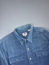 Levi's | Chambray Denim Button-Up Shirt Light Blue | (L/XL)