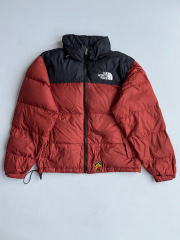 The North Face 1996 Retro Nuptse Puffer Jacket Rust/Black (M)