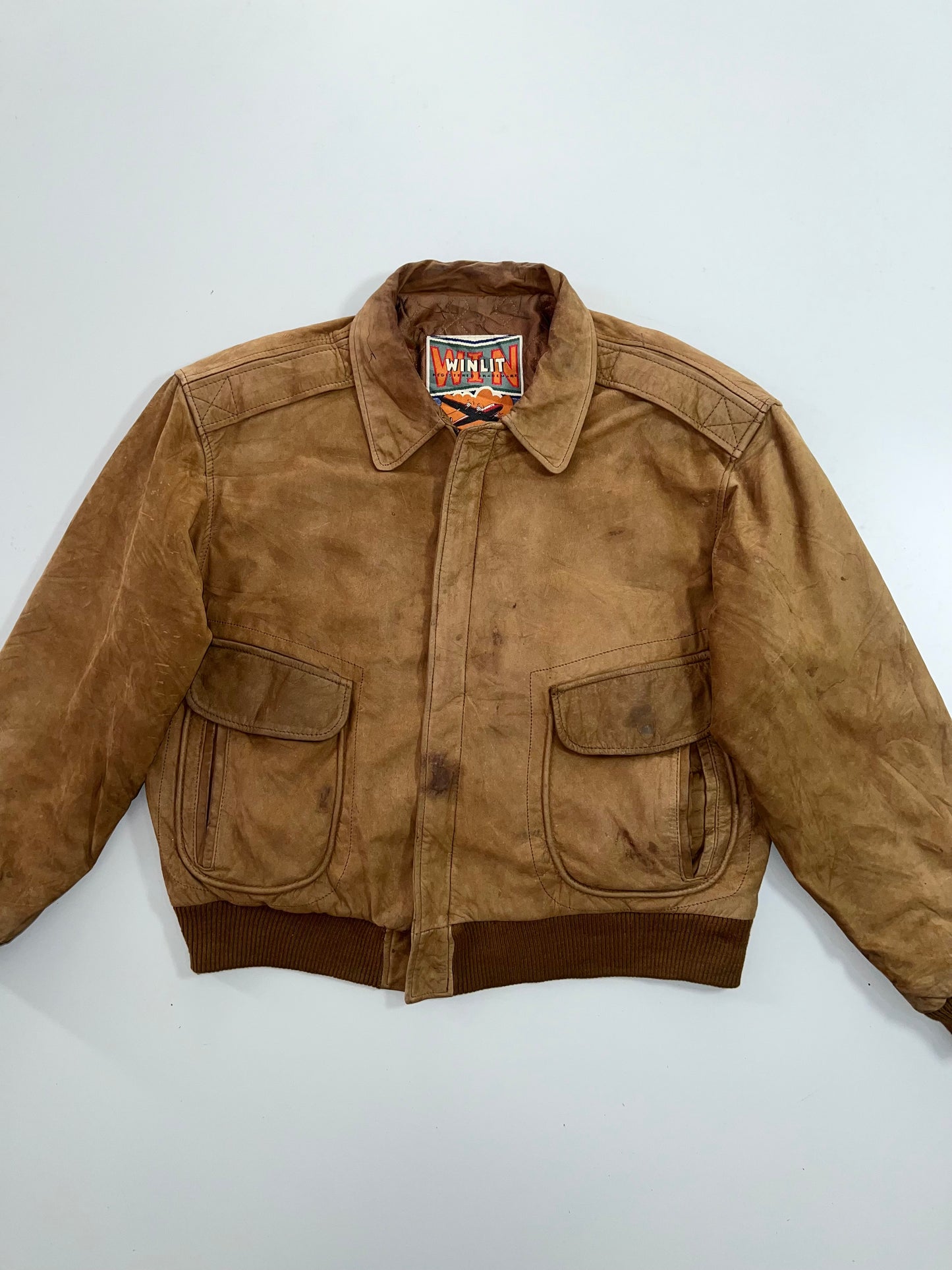 ZWinlit Original Leather Jacket (M/L)