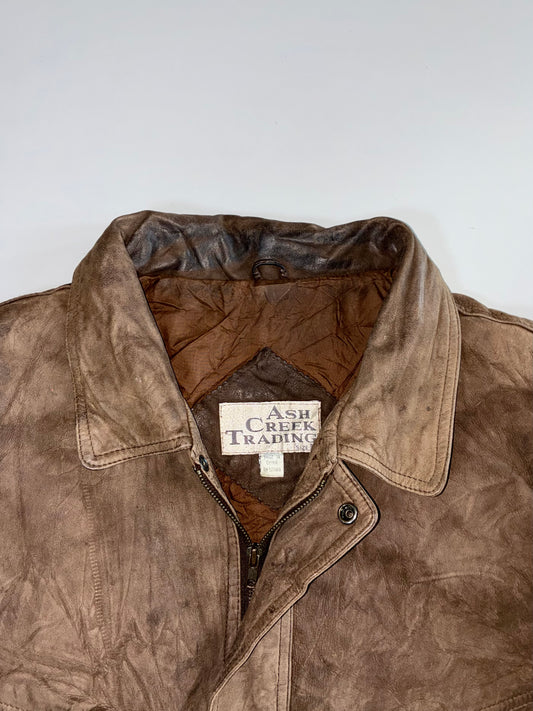 Ash Creek Super Premium Original Leather Jacket (XL)