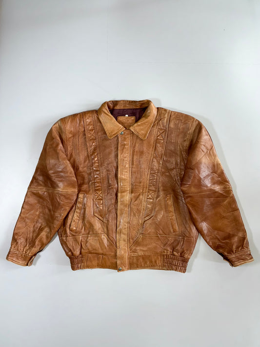 Premium Original Pure Leather Jacket (2XL)