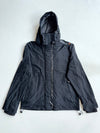 Vintage Superdry Black Grey Fleece Lined Windcheater Jacket (XL)