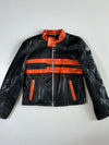 S75 Vintage Racing Leather Jacket (S)