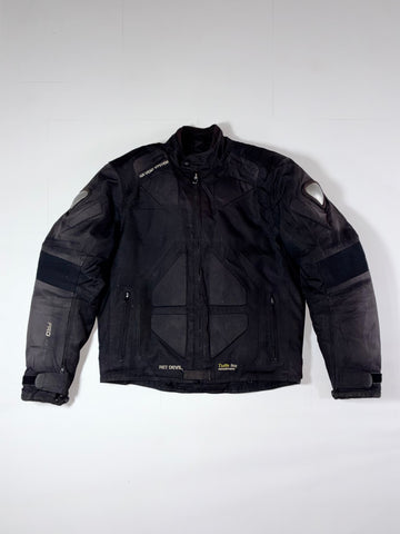 Vintage Retbike "Ret Devil" Air Vent Armored Moto Jacket Paded(M)