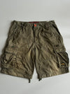 5th Street Vintage Jeans Olive Cargo Shorts (W:34) (L:22)