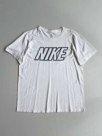 Nike White “The Nike Tee” Graphic T-Shirt (L)