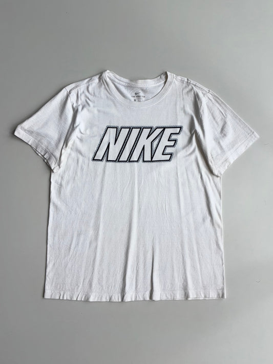 Nike White “The Nike Tee” Graphic T-Shirt (L)