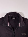 Vintage The North Face Black Polar Fleece Full-Zip Jacket (M)