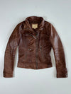 Bershka Premium Original Leather Jacket Women’s (XS)