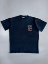 Weird Fish | Faded Space Chest Graphic Tee | Washed Navy (XL)