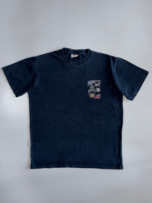 Weird Fish | Faded Space Chest Graphic Tee | Washed Navy (XL)