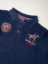 Royal Polo Geographical Norway Embroidered Long Sleeve Polo – Navy (S)