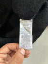 Polo Ralph Lauren Black Fuzzy Knit Crewneck Sweater with Grey Pony (S)