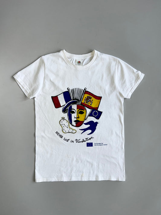 Never Lost in Translation” EU Co-Funded Graphic T-shirt (Xs)