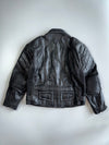 Vintage Premium Original Leather Motorcycle Racing Jacket (Paded) (L/XL)