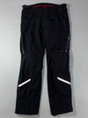 Dainese Black Motorcycle Riding Pants – Reflective Panels Knee Paded (W:40) (L:43)
