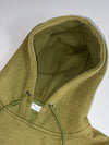 Champion Embroidered Script Logo Hoodie Olive Green (M)