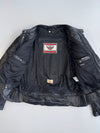 ZUltra Premium First Gear Original Pure Heavy Leather Jacket Heavily Padded (RARE) (M)