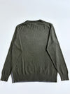 U.S. Polo Assn. Colour-Block Striped Knit Sweater – Olive/Grey(S)